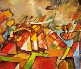 Colourful cottages Ján Mišun / Farebné chalúpky