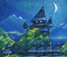 Blue cottage Ján Mišun / Modrá chalúpka