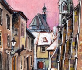 Klarisky Lane Ján Mišun / Ulička Klarisky